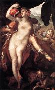SPRANGER, Bartholomaeus Venus and Adonis f Sweden oil painting reproduction